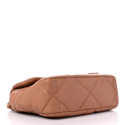 Chanel Lambskin Quilted Medium Chanel 19 Flap Brown 3 of 8