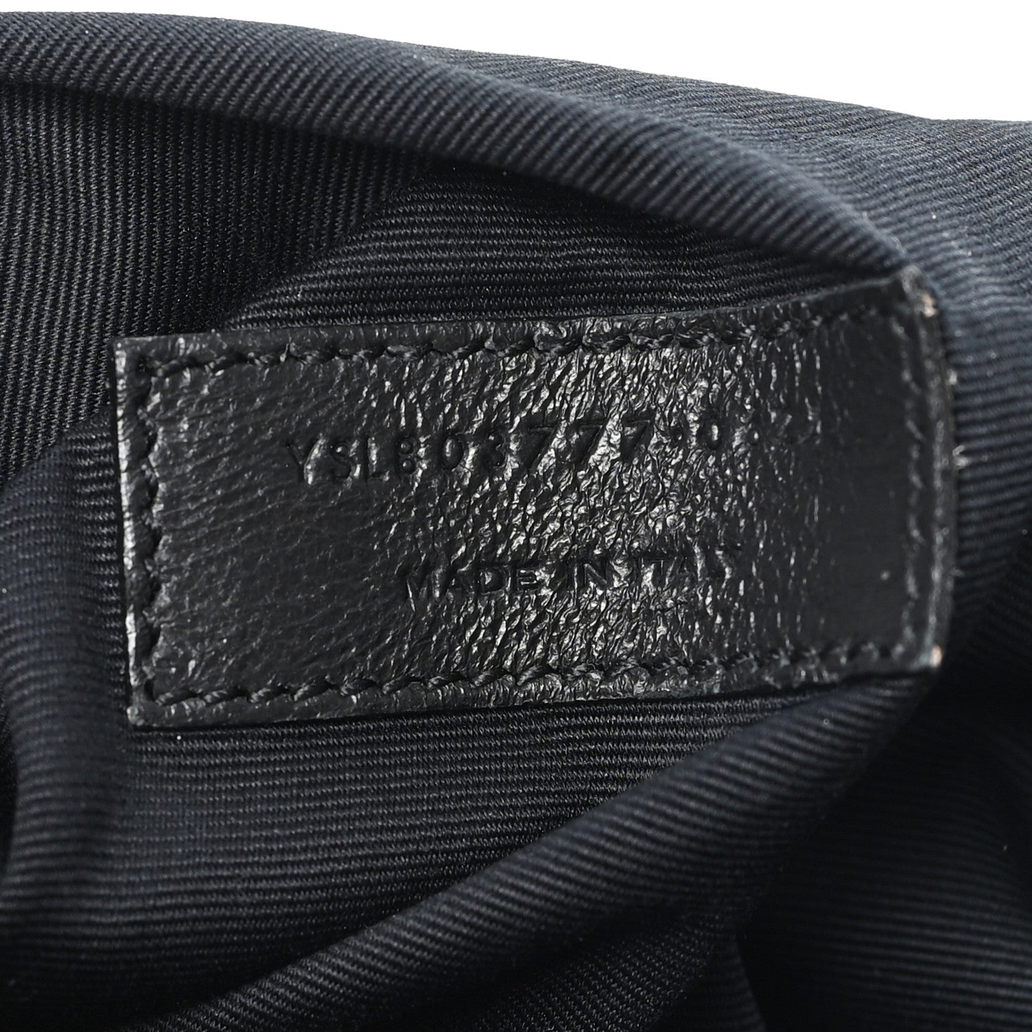 Saint Laurent Grained Lambskin Monogram Large Niki Chain Satchel