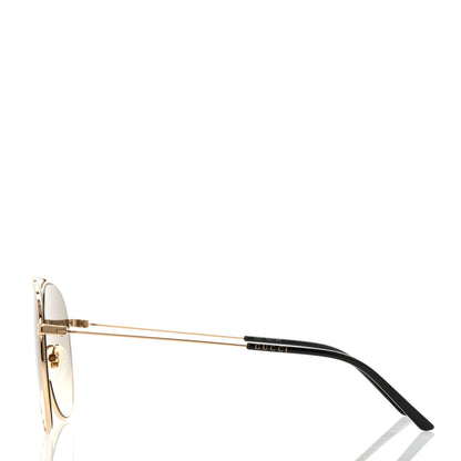 Gucci Aviator Sunglasses GG0440S Gold 6 of 17