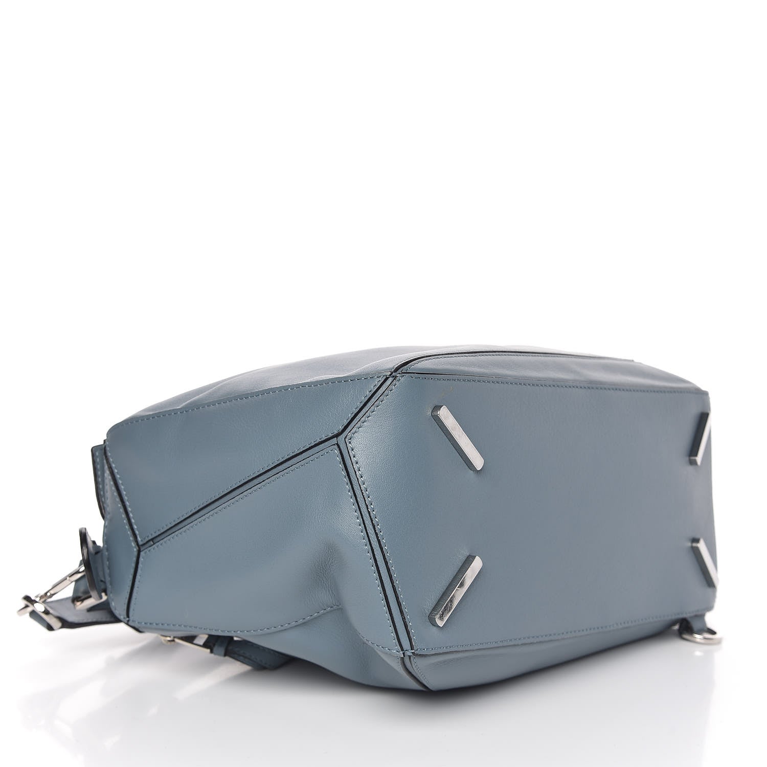 Loewe Calfskin Puzzle Bag Stone Blue 4 of 13