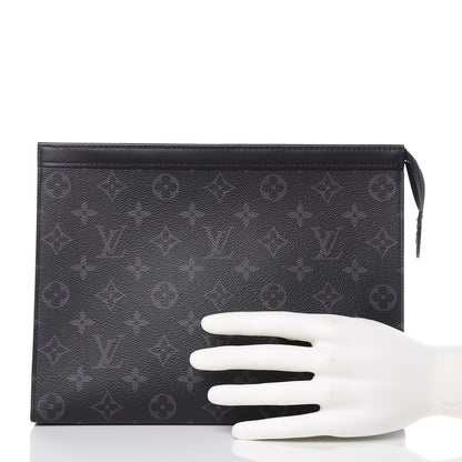 Louis Vuitton Monogram Eclipse Pochette Voyage MM 2 of 9