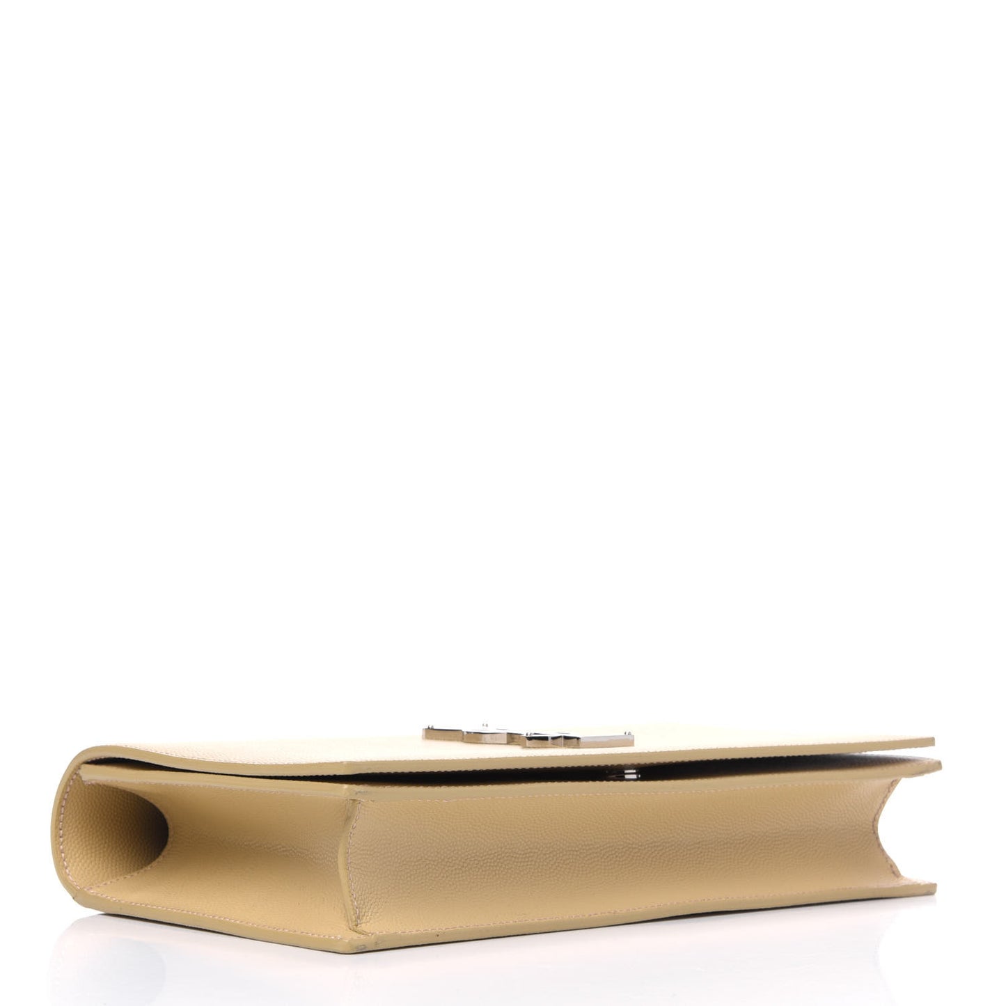 Grain De Poudre Classic Kate Monogram Clutch Nude Powder