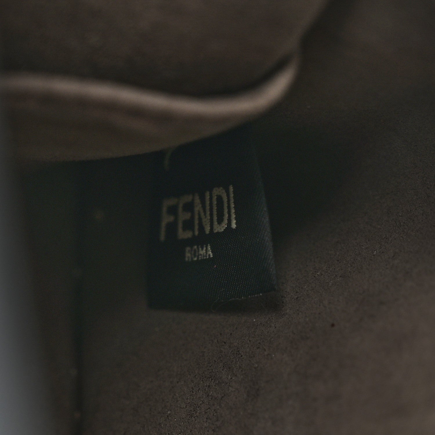 Fendi Vitello Grace Matte Small Flip Tote Black 6 of 9