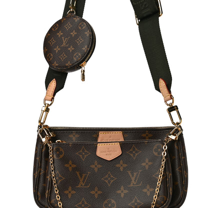 Louis Vuitton Monogram Multi Pochette Accessories Kaki 9 of 14
