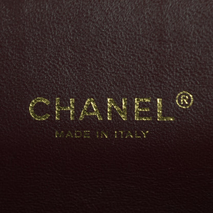 Chanel Lambskin Quilted Maxi Double Flap Black 8 of 9