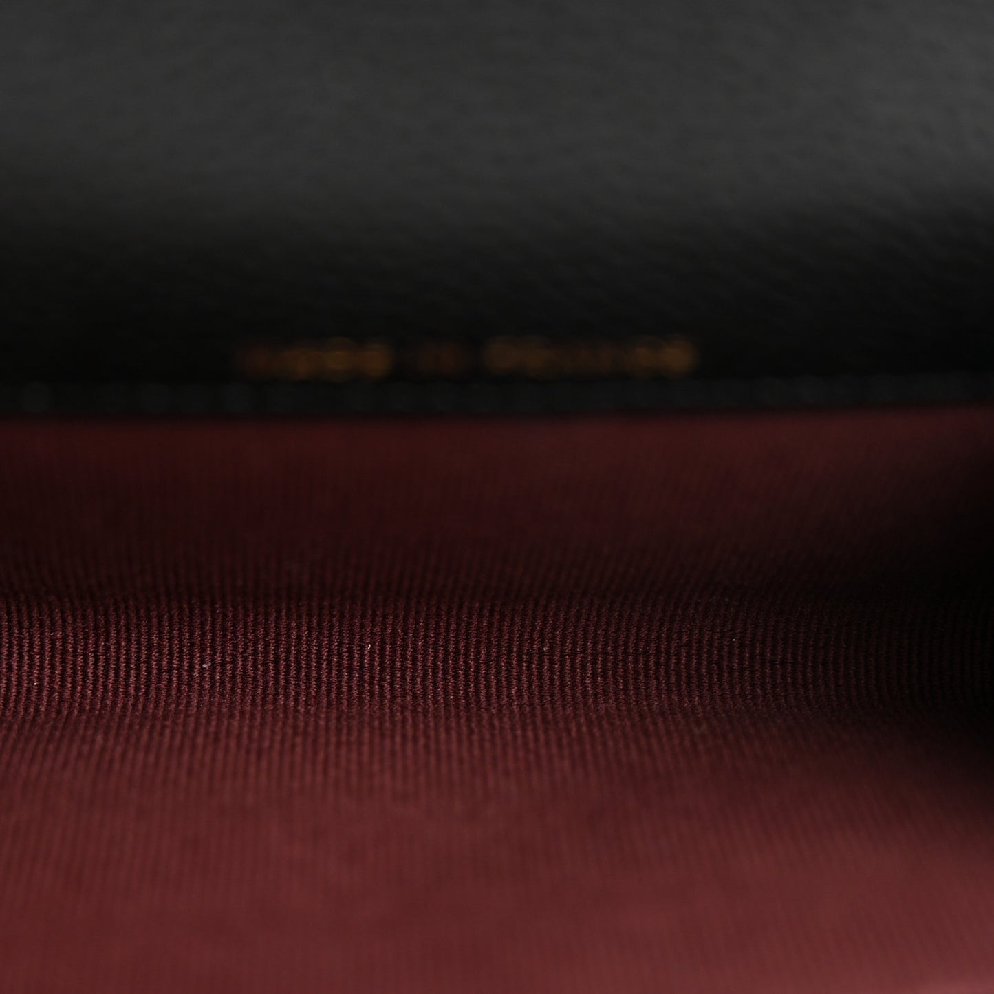 Caviar Quilted Flap Card Holder Wallet Black