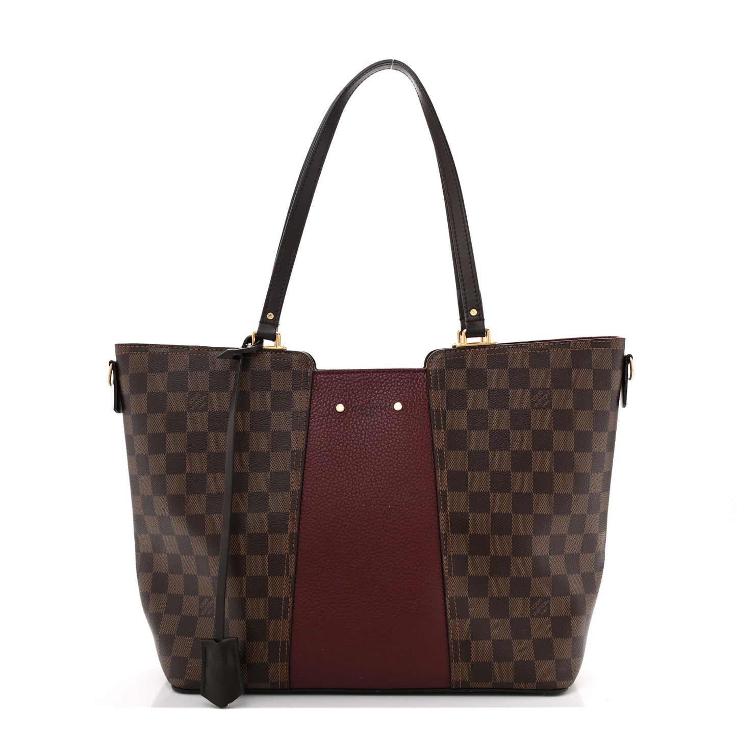 Damier Ebene Taurillon Jersey Bordeaux
