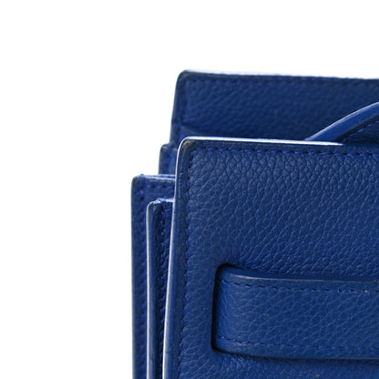 Saint Laurent Grained Calfskin Nano Sac De Jour Royal Blue 10 of 14