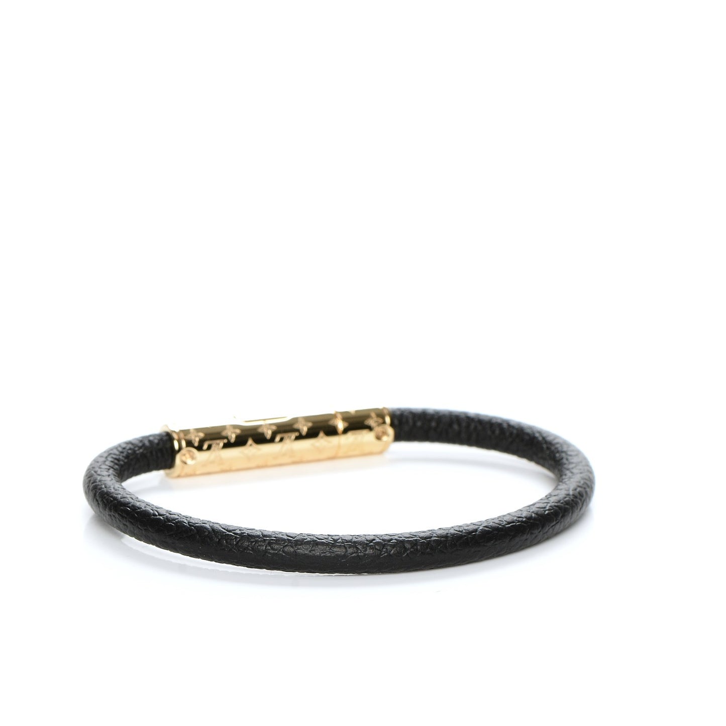 Calfskin Confidential Bracelet 17 Black
