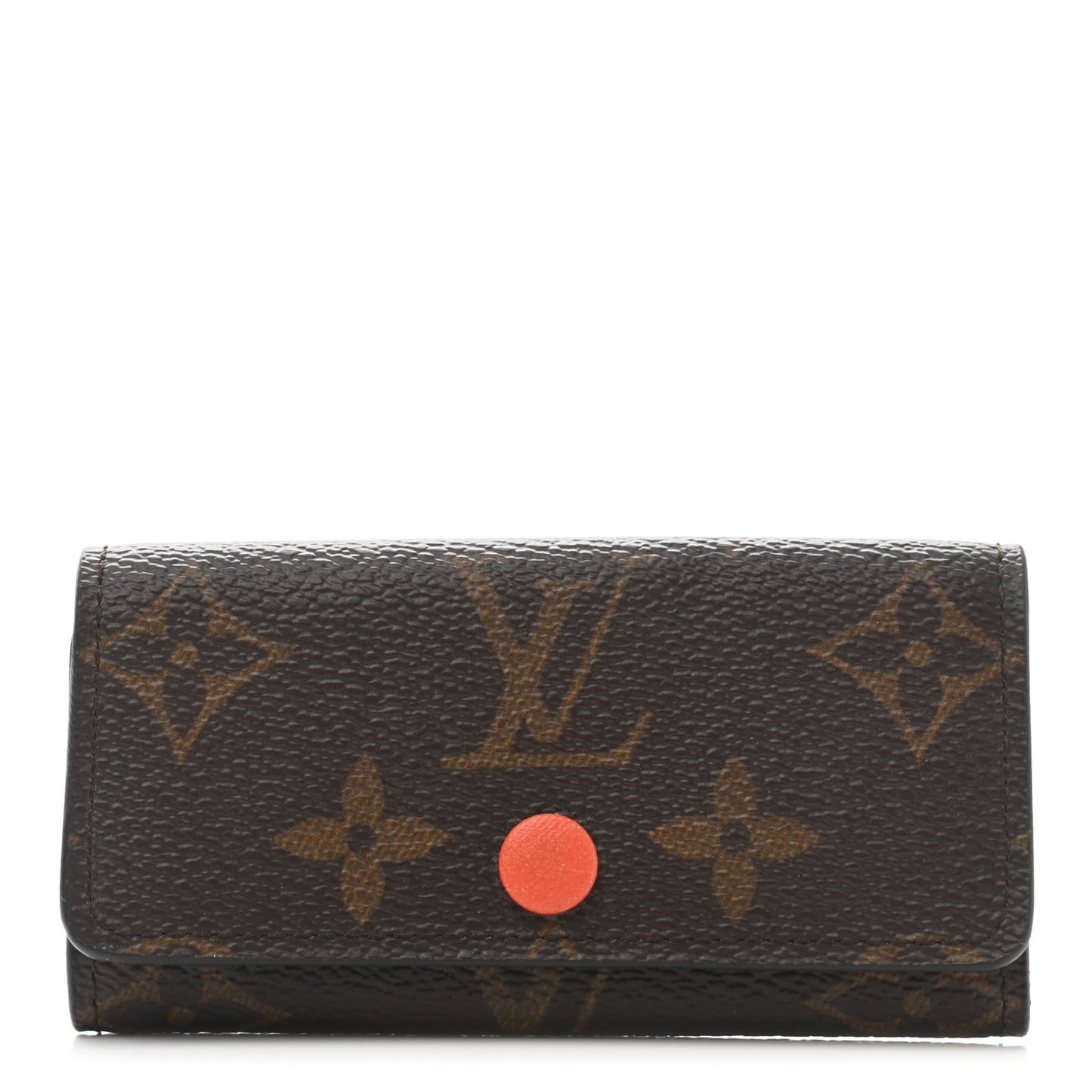 Monogram 4 Key Multicles Holder Poppy