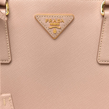 Prada Saffiano Small Galleria Double Zip Tote Cammeo 15 of 20