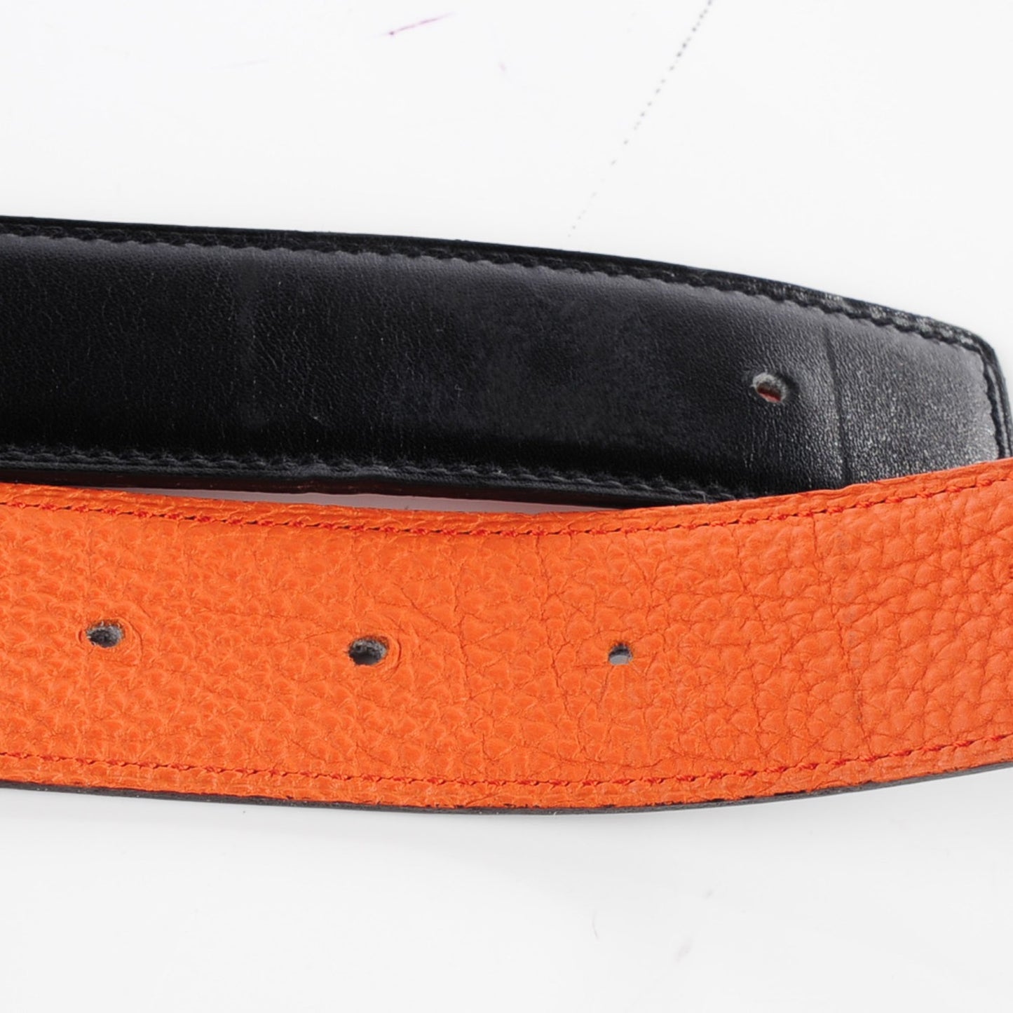 Box Togo 32mm Collier De Chien CDC Belt 85 Black Orange