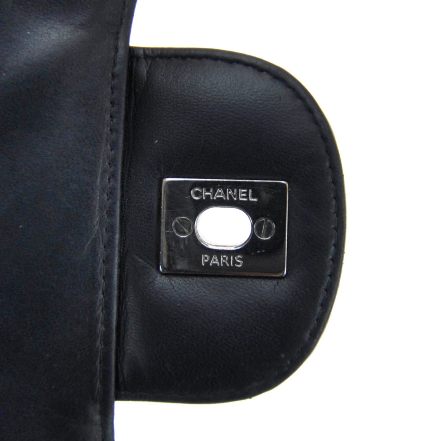 Chanel Patent Maxi Single Flap Black 7 of 9
