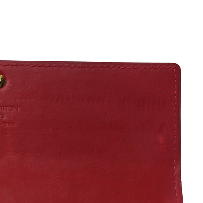 Louis Vuitton Vernis Sarah Wallet Pomme D'Amour 10 of 10