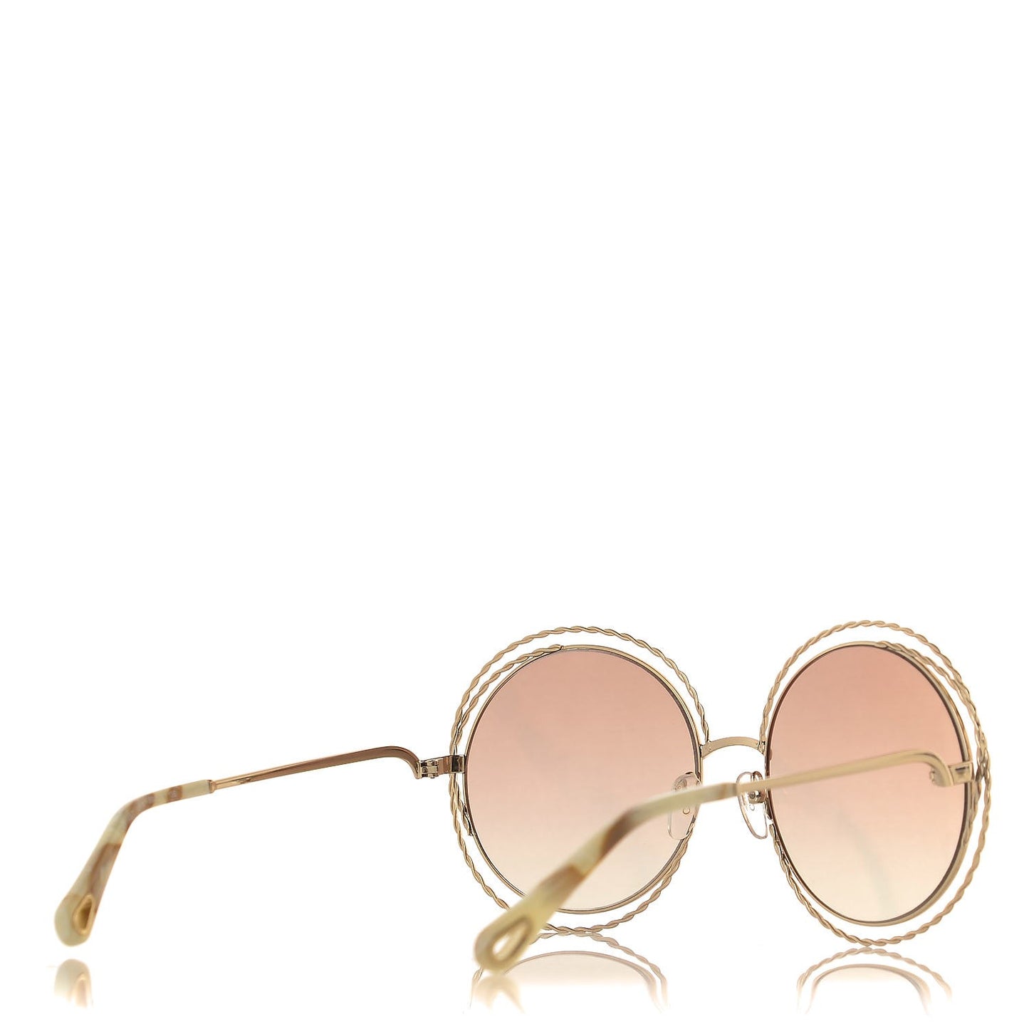 Oversized Round Carlina Oversized Round Sunglasses CE114ST Gold