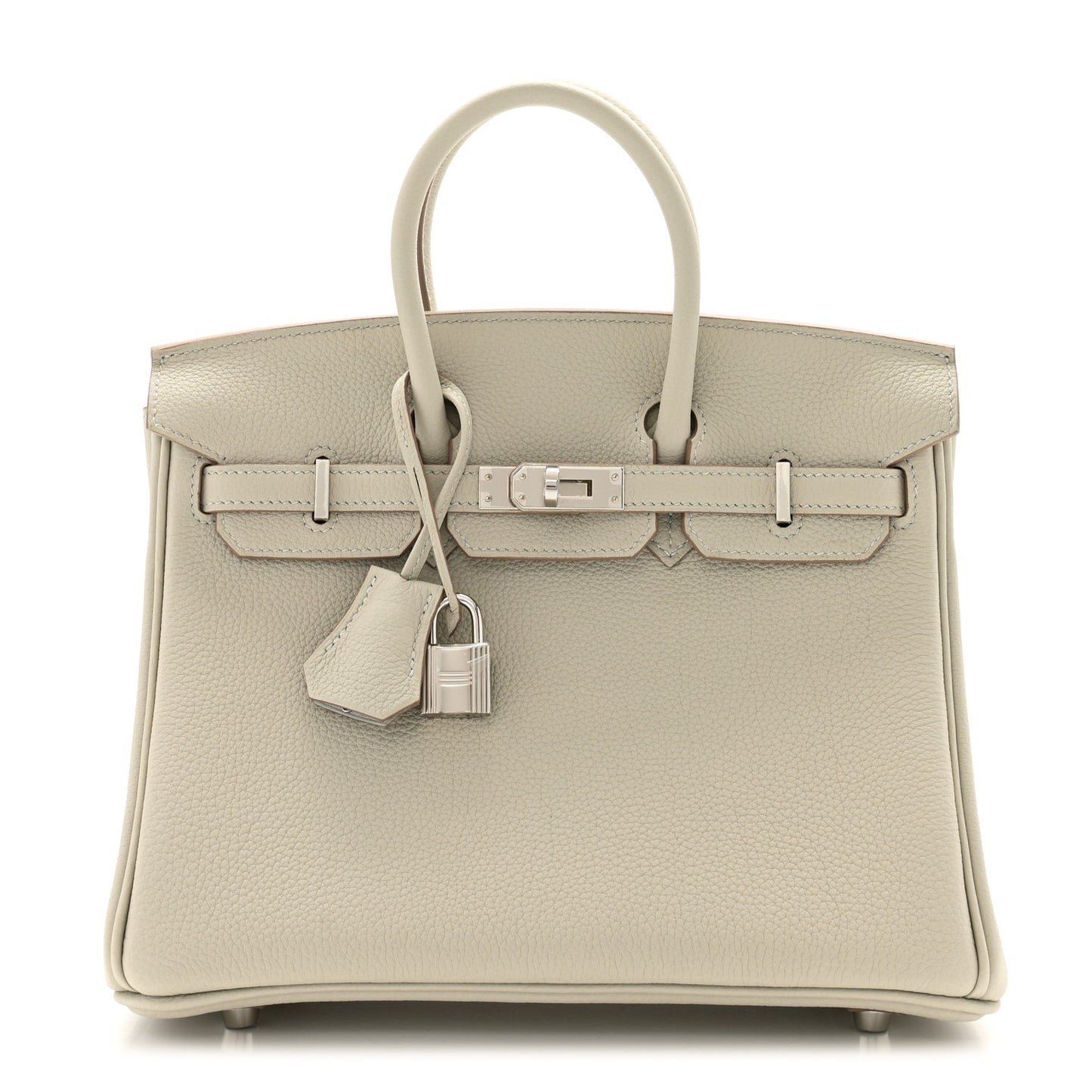 Togo Birkin 25 Gris Perle