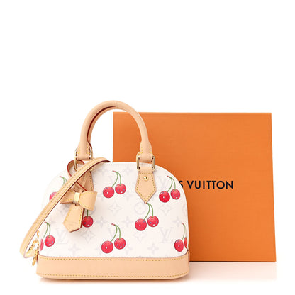 Louis Vuitton LV X TM Monogram Cerises Alma BB White 11 of 11