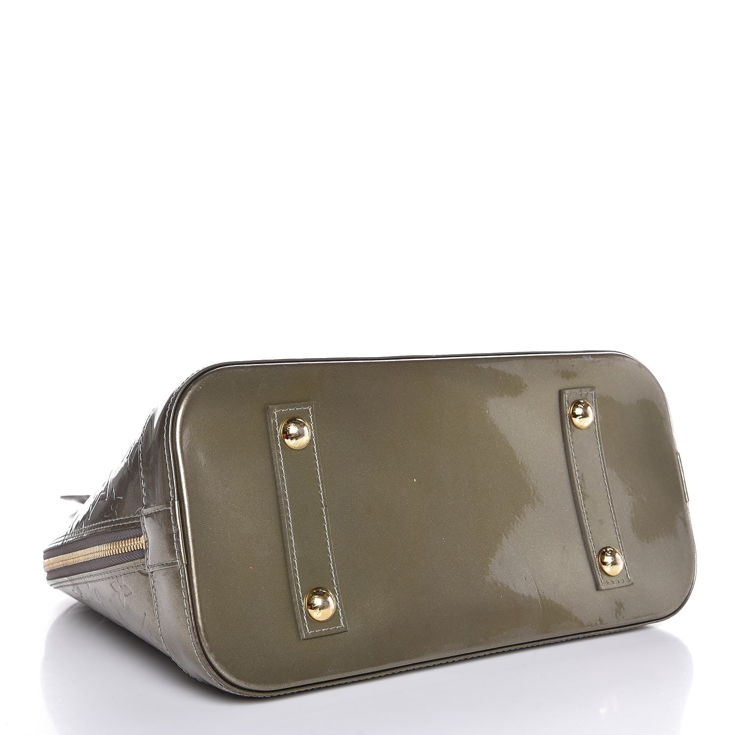 Louis Vuitton Vernis Alma PM Gris Art Deco 4 of 23