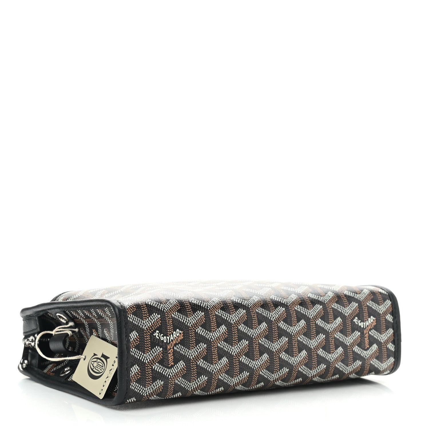 Goyard Goyardine Jouvence MM Toiletry Pouch Black 4 of 5