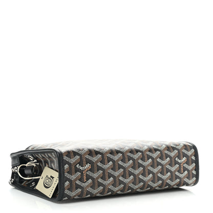 Goyard Goyardine Jouvence MM Toiletry Pouch Black 4 of 5