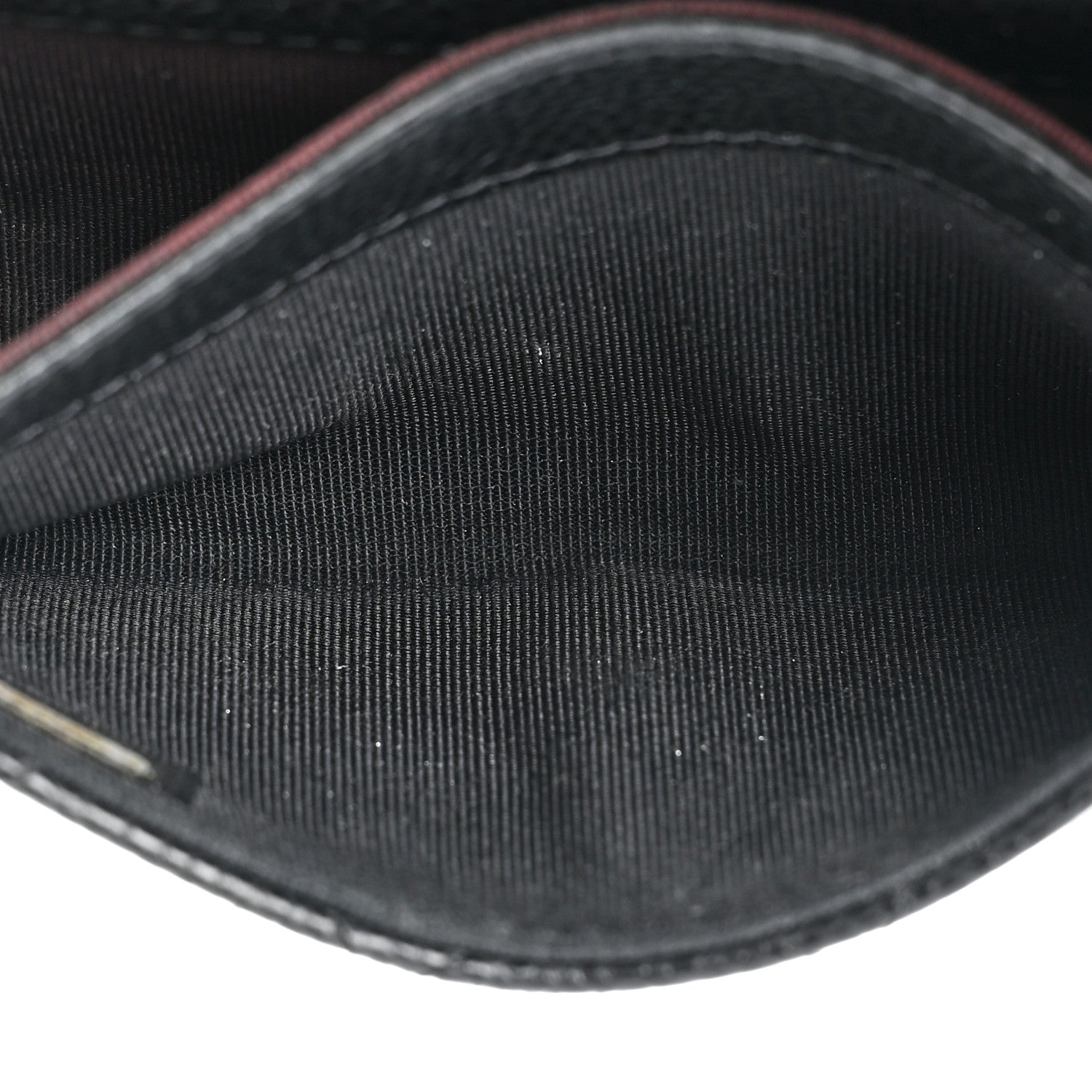 Chanel Caviar Quilted Flap Card Holder Wallet Black 6 of 15