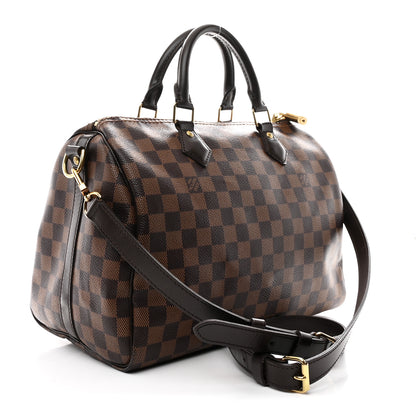 Louis Vuitton Damier Ebene Speedy Bandouliere 30 3 of 11