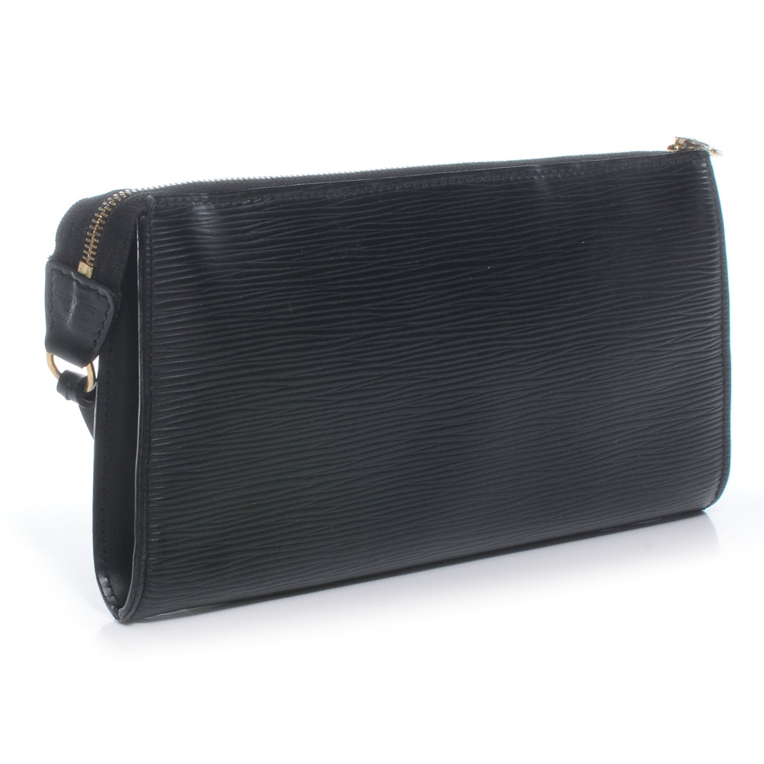 Louis Vuitton Epi Pochette Accessories 24 Black 3 of 7