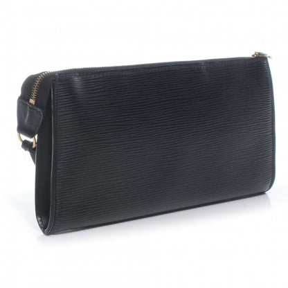 Louis Vuitton Epi Pochette Accessories 24 Black 3 of 7