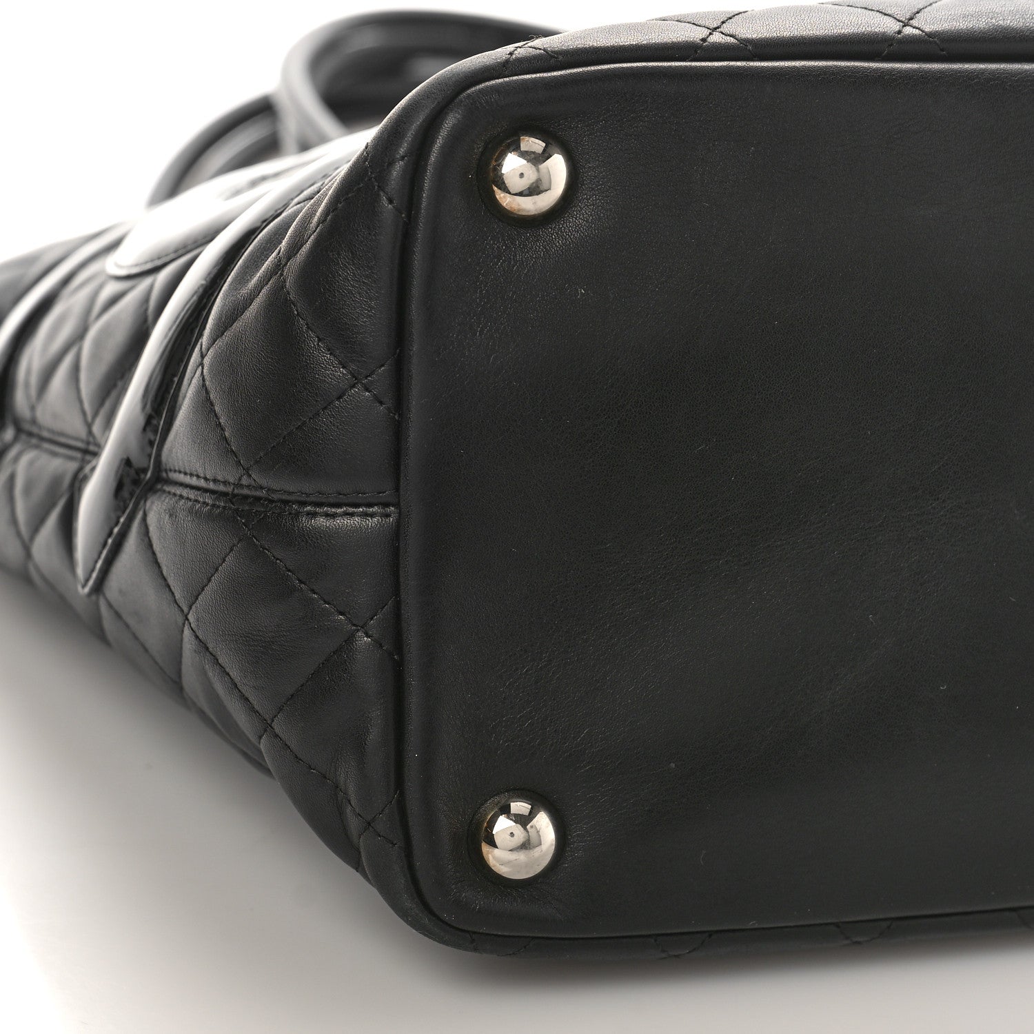 Chanel Calfskin Quilted Large Cambon Tote Black 8 of 11