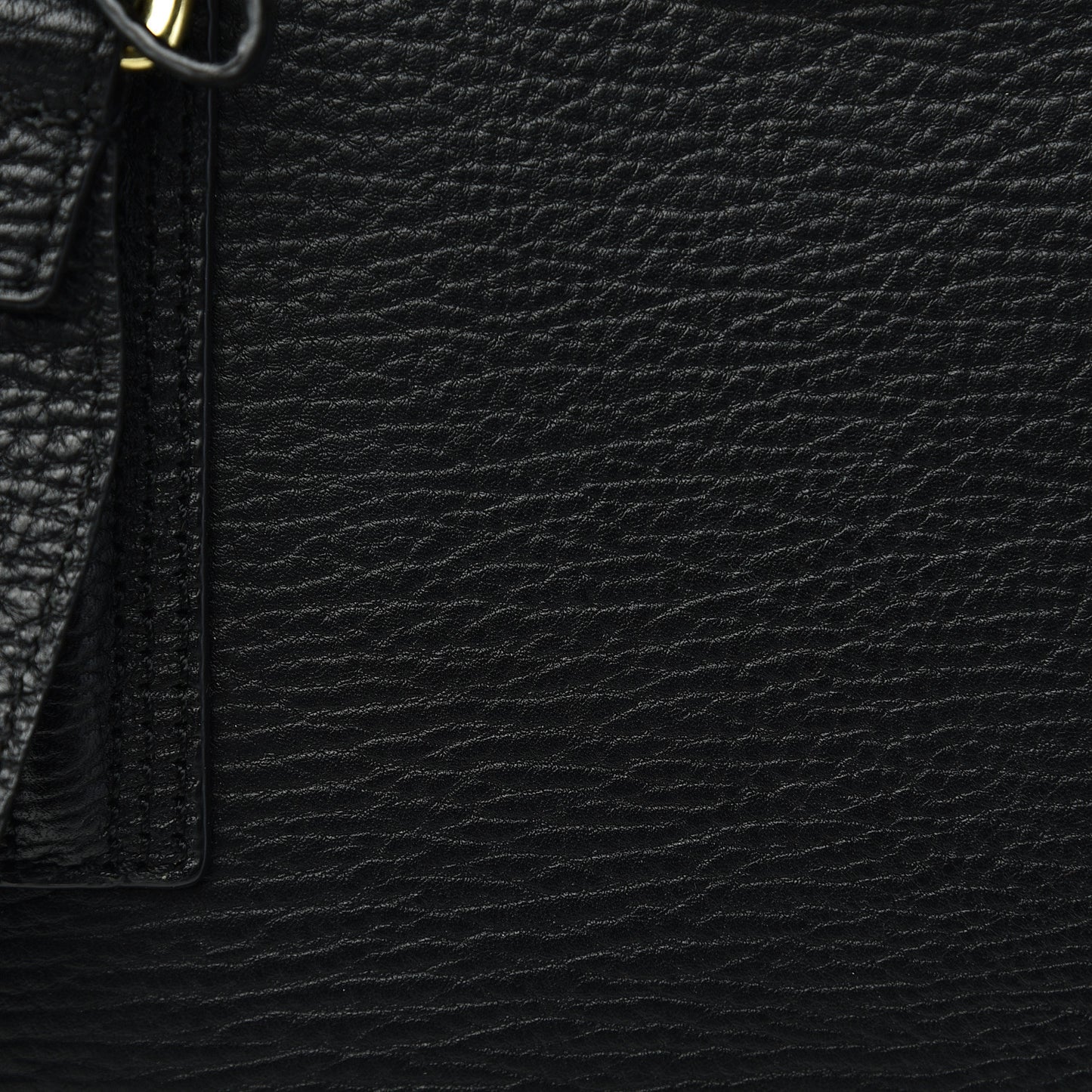 3.1 Textured Calfskin Large Pashli Satchel Black
