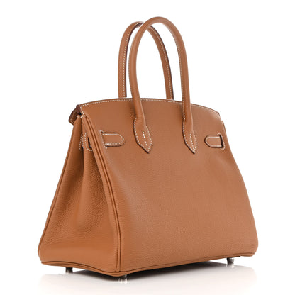 Hermes Togo Birkin 30 Gold 3 of 11