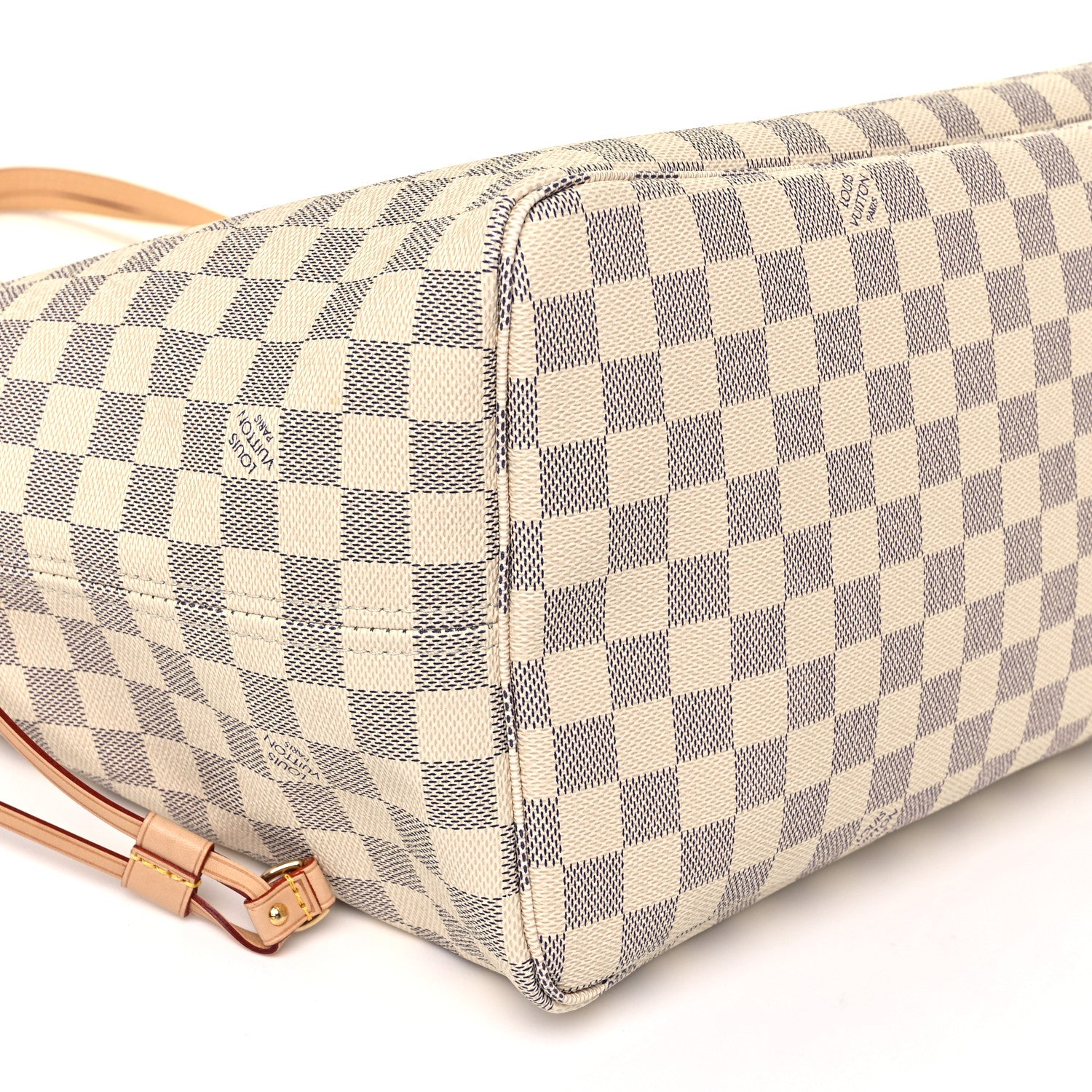 Louis Vuitton Damier Azur Neo Neverfull GM Rose Ballerine 9 of 12