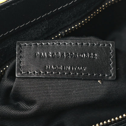Saint Laurent Snakeskin Patchwork Le 5 A 7 Hobo Brown 7 of 10