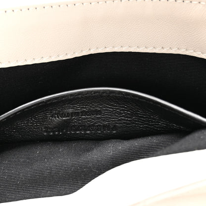 Saint Laurent Lambskin Quilted Monogram Mini Nolita Crema Soft 7 of 10