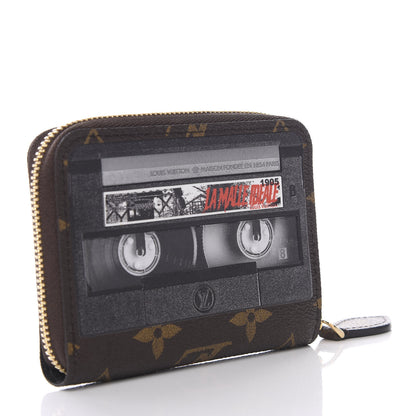 Louis Vuitton Monogram Video Tape Zippy Coin Purse Wallet 2 of 7