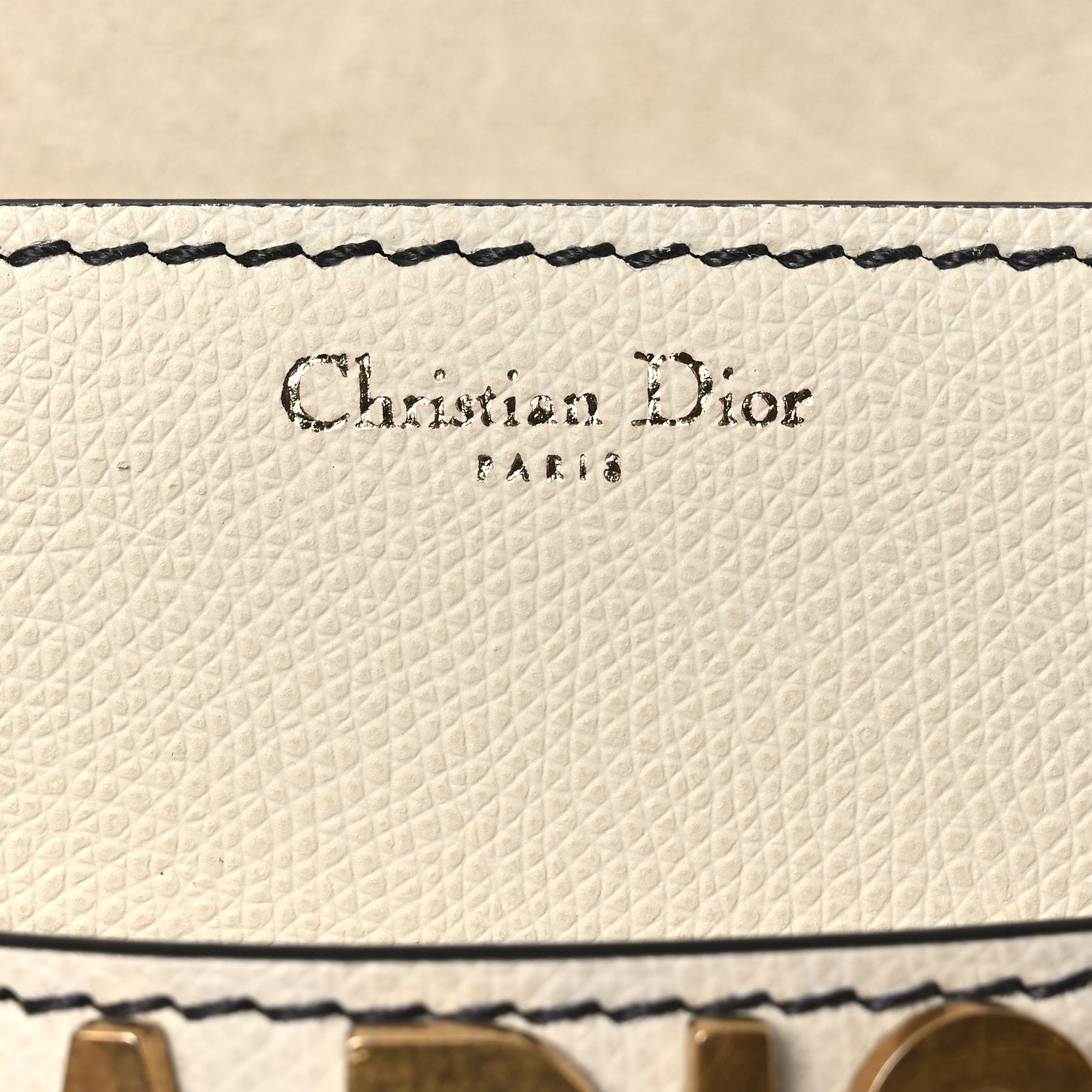 Christian Dior Grained Calfskin Mini J'Adior Chain Flap Bag Latte 5 of 11