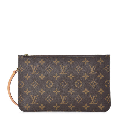 Louis Vuitton Monogram Neverfull MM GM Pochette 1 of 9