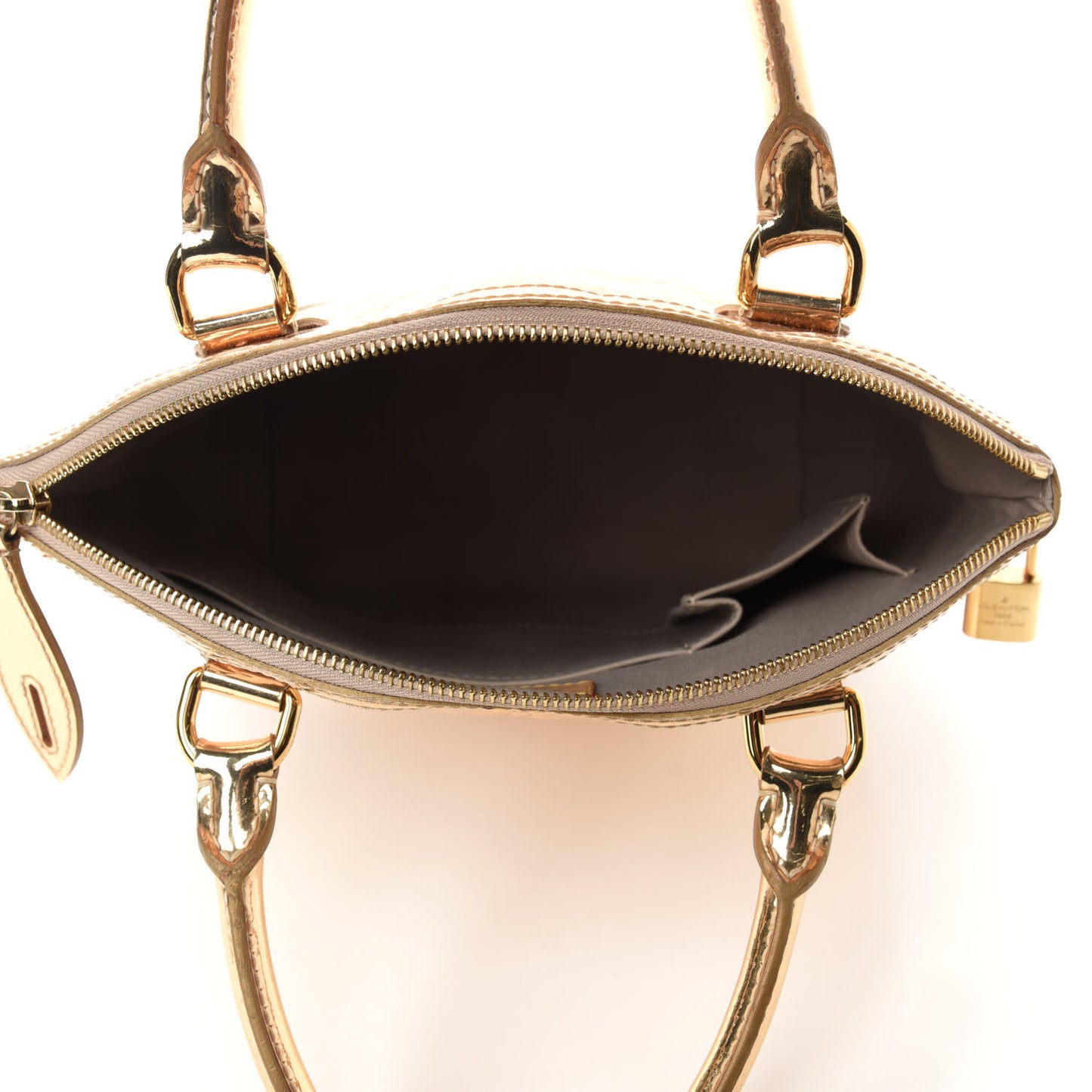 Monogram Miroir Lockit Gold
