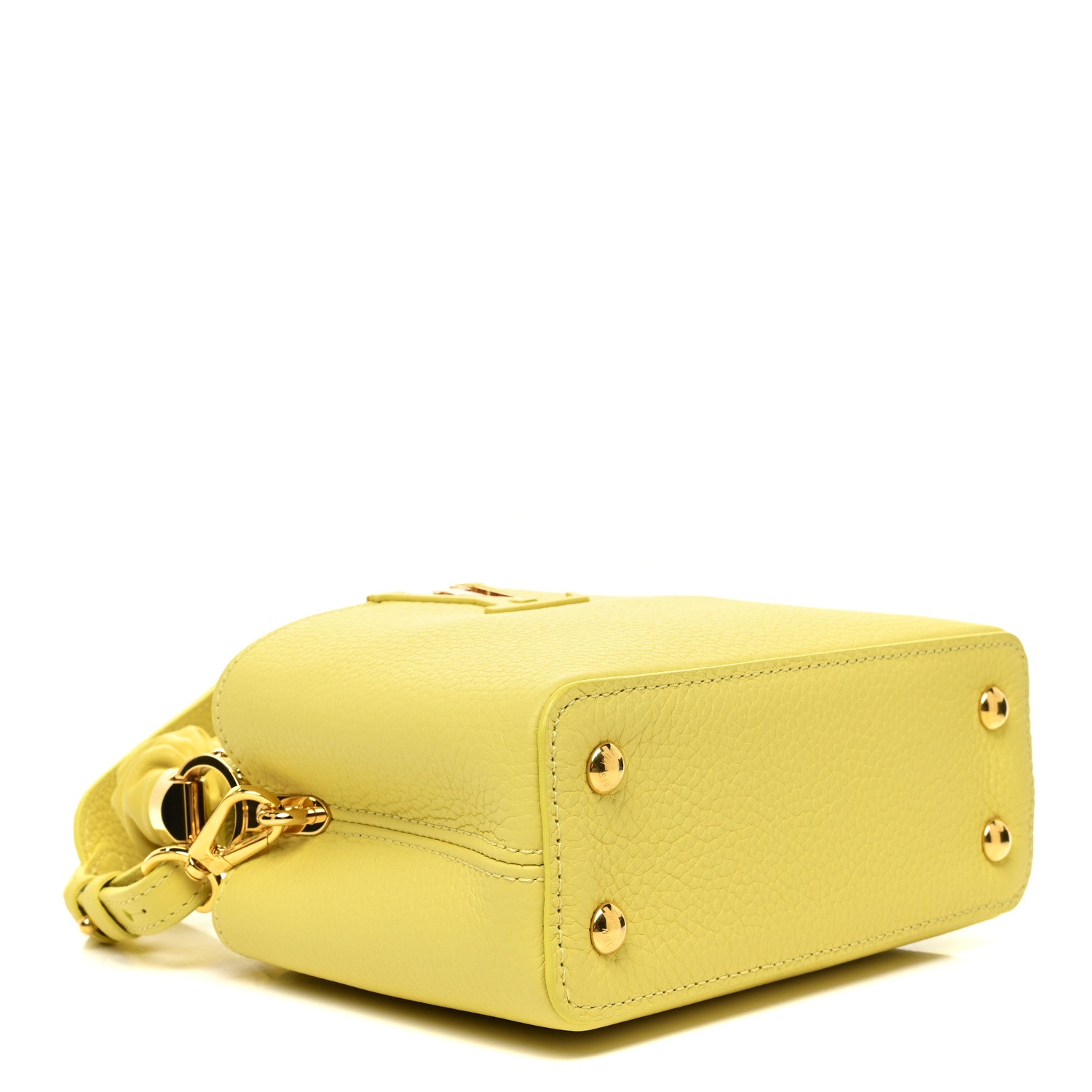 Louis Vuitton Taurillon Mini Chouchou Capucines Jaune 4 of 10