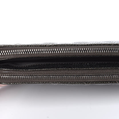 Chanel Caviar Quilted Small Clutch With Chain Dark Charcoal 11 of 17