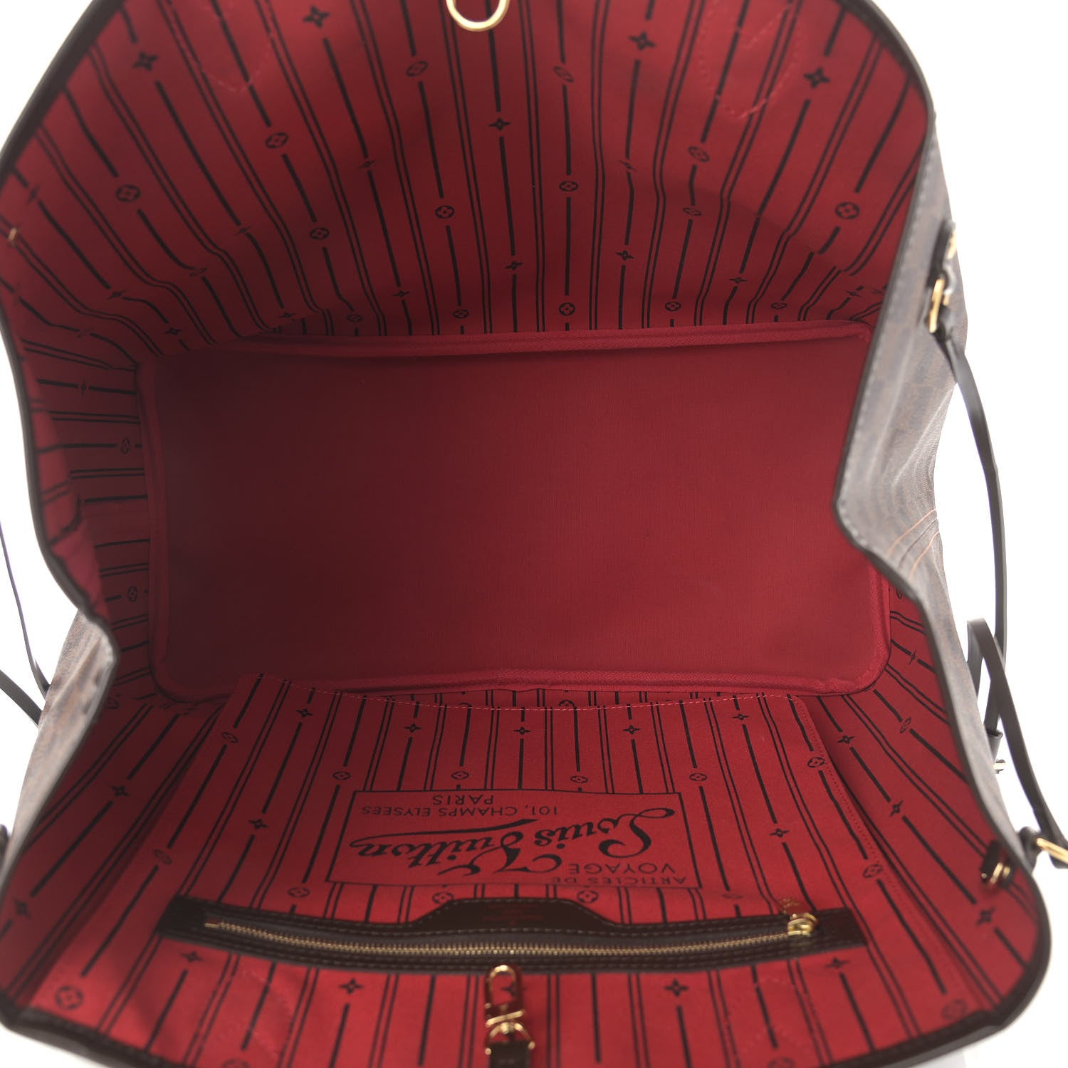 Louis Vuitton Damier Ebene Neverfull GM 5 of 15