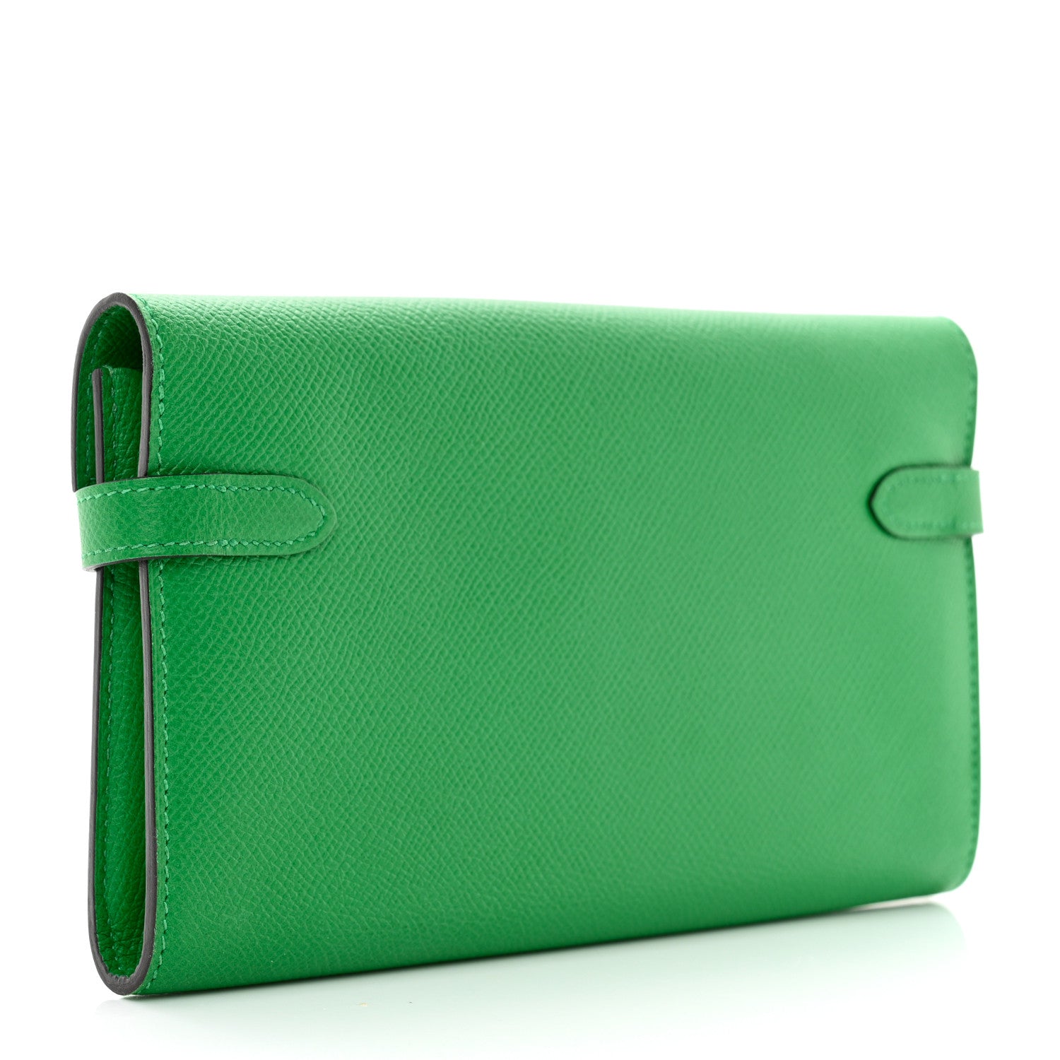 Hermes Epsom Kelly Longue Wallet Bambou 3 of 8