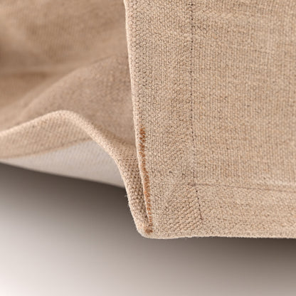 Saint Laurent Linen Calfskin Rive Gauche Tote Optic White 13 of 17