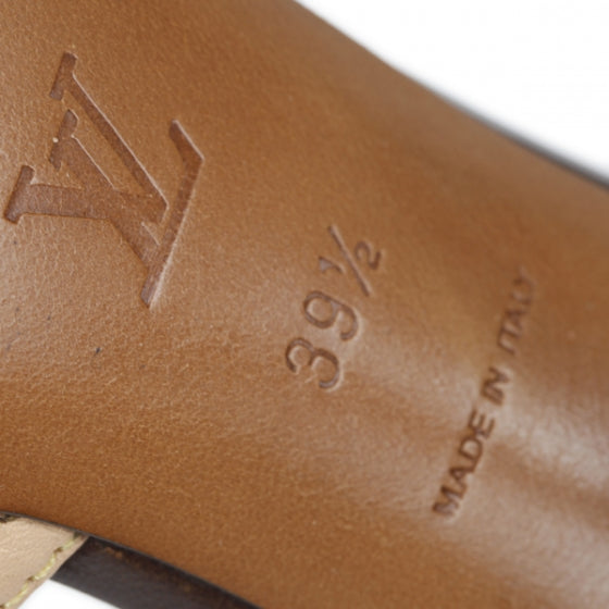 Louis Vuitton Monogram Cerises Open Toe Slides 39.5 7 of 10