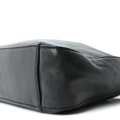 Prada Nappa Mini Triangle Hobo Black 9 of 9