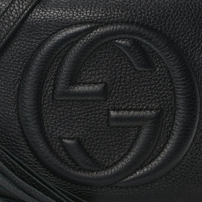 Gucci Pebbled Calfskin Small Soho Disco Bag Black 8 of 15