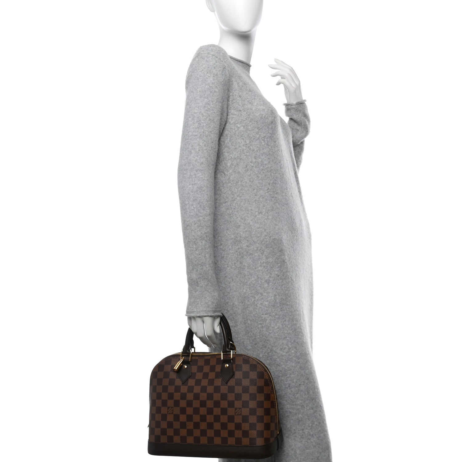 Louis Vuitton Damier Ebene Alma PM 2 of 10