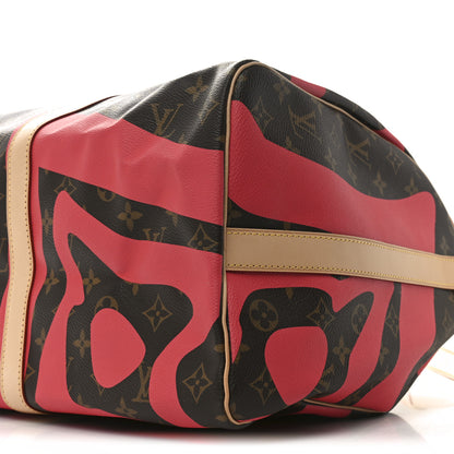 Louis Vuitton Monogram Tahitienne Saint Tropez Keepall Bandouliere 50 9 of 9