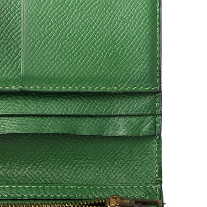 Hermes Epsom Bearn Gusset Wallet Vert Bengale 7 of 14
