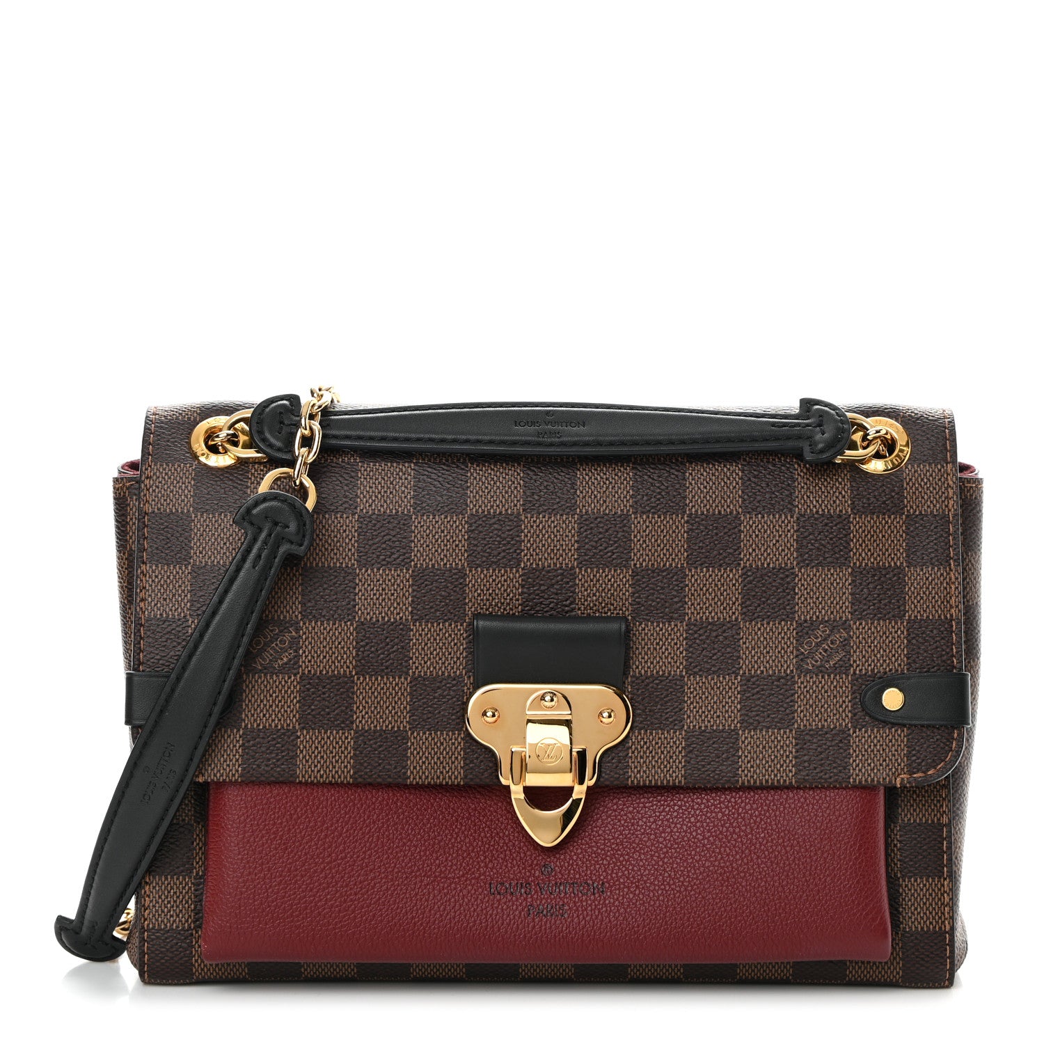 Louis Vuitton Damier Ebene Vavin PM Bordeaux 1 of 12